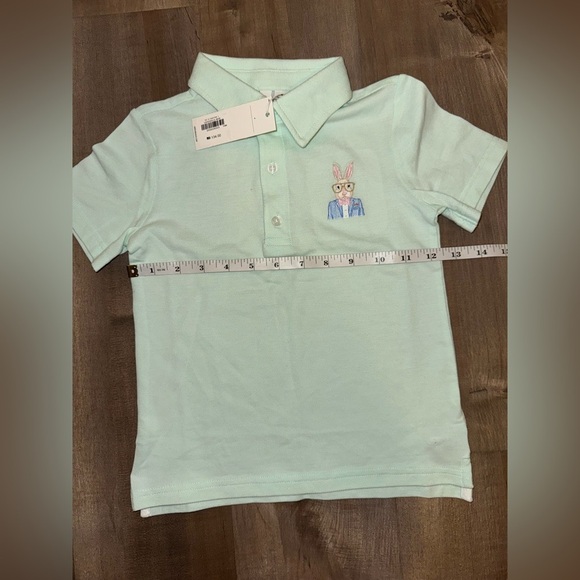 Janie and Jack Boys Classic Pique Polo Easter Polo NWT Size 4T - Picture 4 of 7